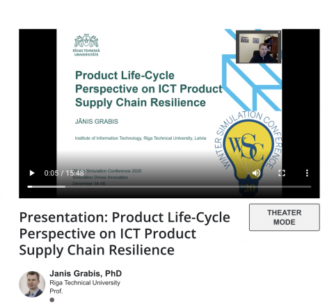 Supply chain resilience